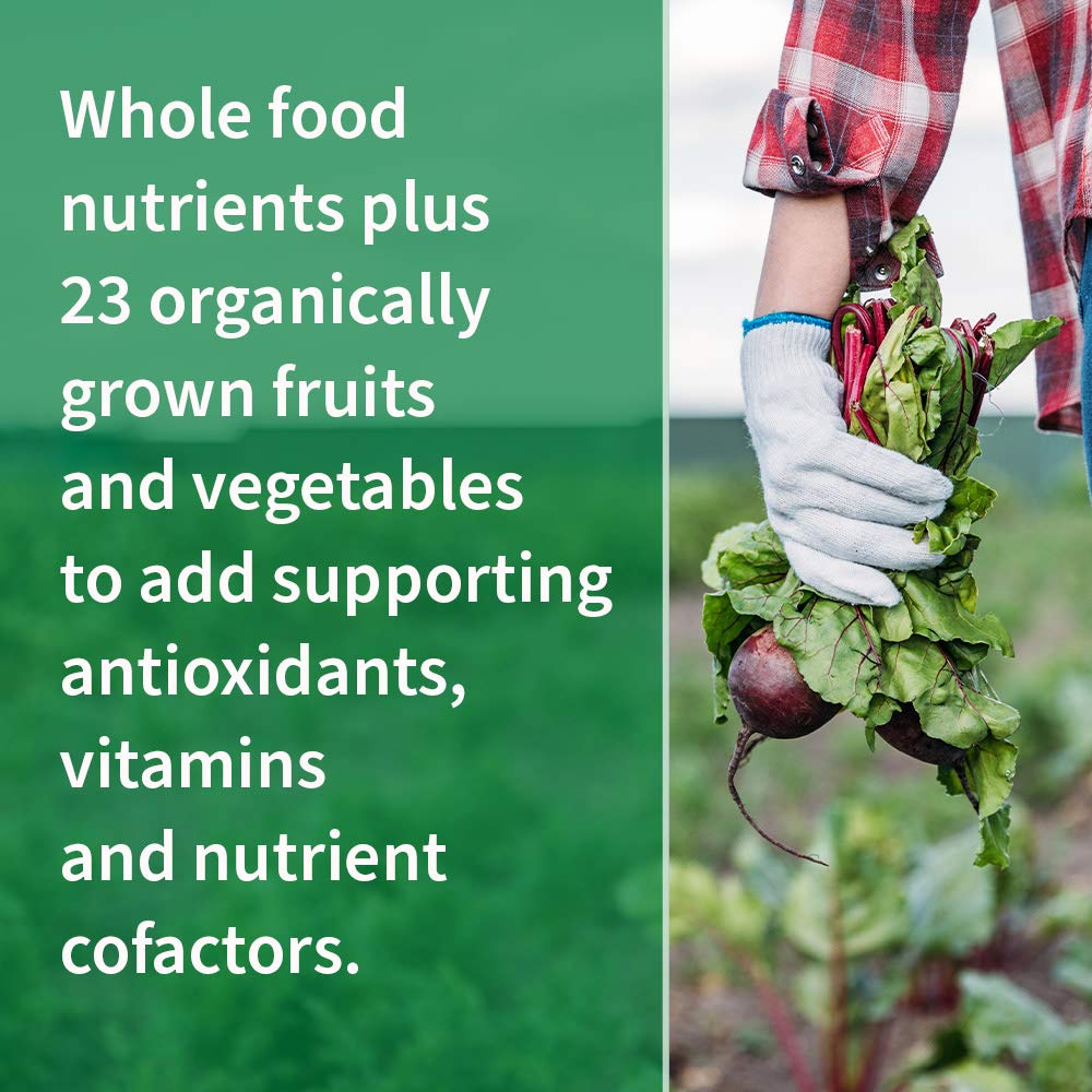 Garden of Life Multivitamines Familiales - étiquette du produit