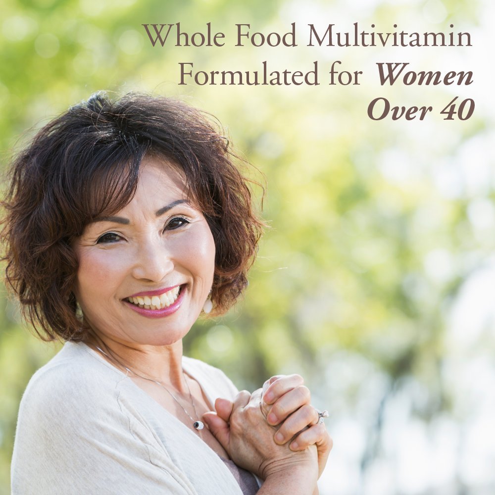 Garden of Life Multivitamines Femmes 40+ 60 comprimés bio ingrédients