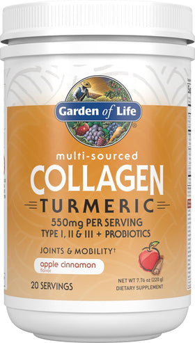 Garden of Life Poudre de Collagène Multi-Sources 290g vue de face