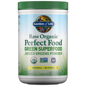 Garden of Life Poudre Juiced Greens 499g vue de face