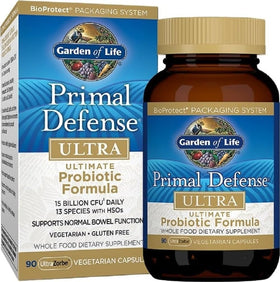 Garden of Life Primal Defense Ultra 90 capsules vue avant
