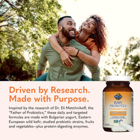 Garden of Life Probiotiques 100 Milliards CFU capsules avec fruits