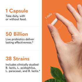 Garden of Life Probiotiques 30 capsules dans un flacon