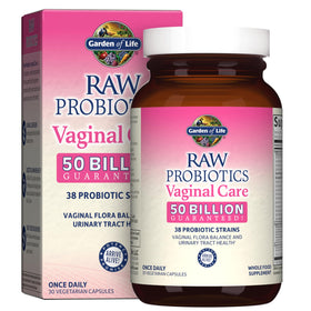 Garden of Life Probiotiques Brut Care Vaginal 50 milliards CFU - emballage avant