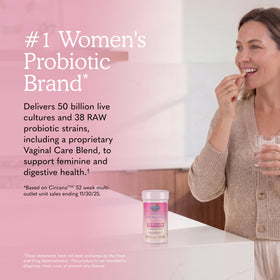Garden of Life Probiotiques Bruts 30 Capsules avec étiquette