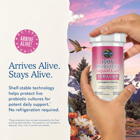 Garden of Life Probiotiques Bruts 30 Capsules avec ingrédients
