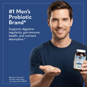 Garden of Life Probiotiques Bruts pour Hommes vue de côté