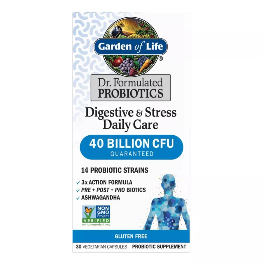 Garden of Life Probiotiques capsules végétariennes