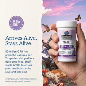 Garden of Life Probiotiques Mood+ capsules avec ashwagandha