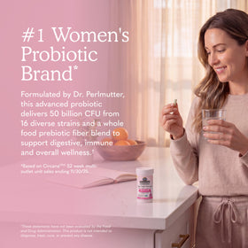 Garden of Life Probiotiques pour Femmes 30 Capsules vue arrière