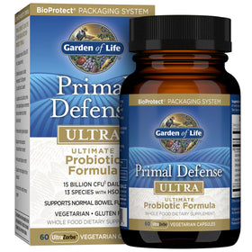 Garden of Life Probiotiques Primal Defense Ultra 60 capsules vue avant