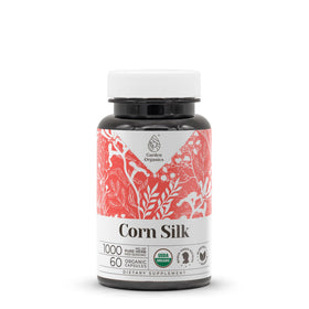 Garden Organics Soie de Maïs 60 capsules, vue avant du flacon