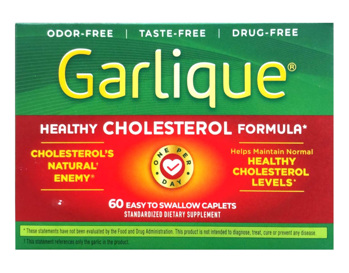 Garlique comprimés d'ail 60 tablettes packaging