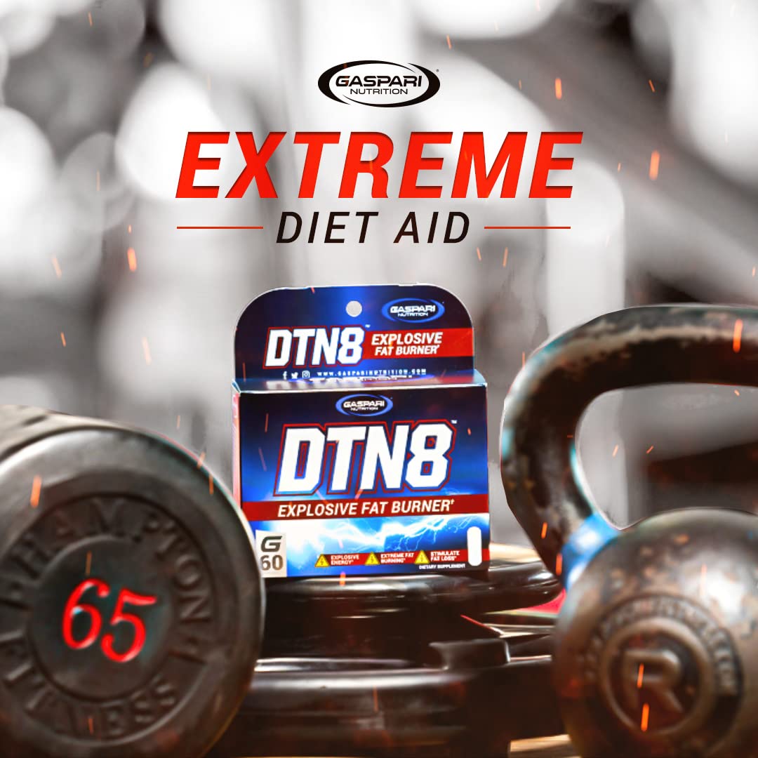 Gaspari Nutrition DTN8 étiquette détaillée