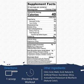 Gaspari Nutrition Proven EAAs packaging with nutrition facts