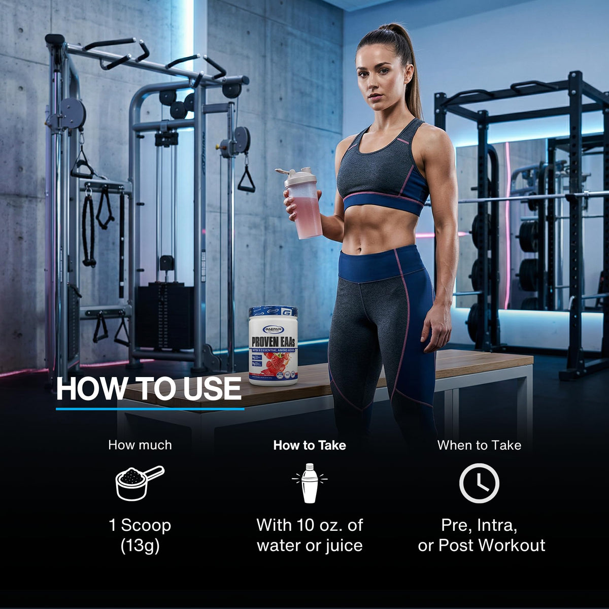 Gaspari Nutrition Proven EAAs product details