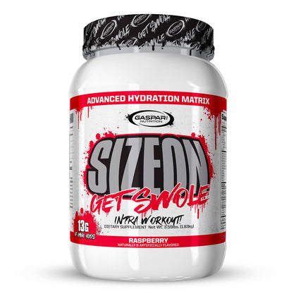 Gaspari Nutrition SizeOn Intra Workout 1810g Framboise, vue avant