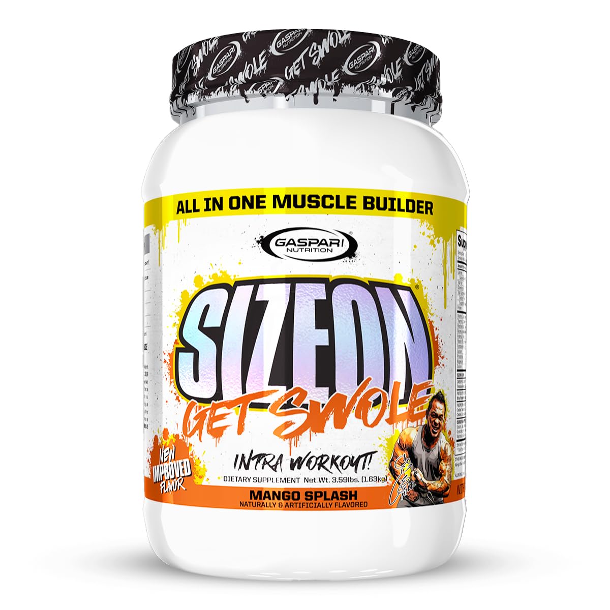 Gaspari Nutrition SizeOn Poudre de Protéine 3,59 kg - vue avant