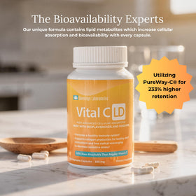 GastroDefense Vital C-LD 530mg capsules close-up