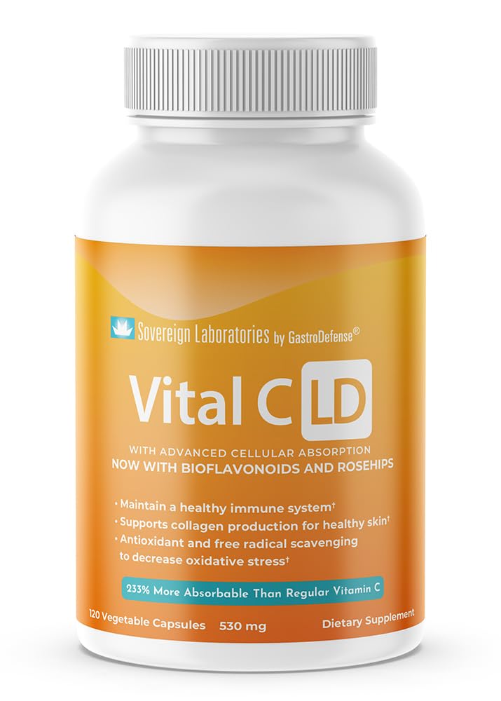 GastroDefense Vital C-LD 530mg capsules front view