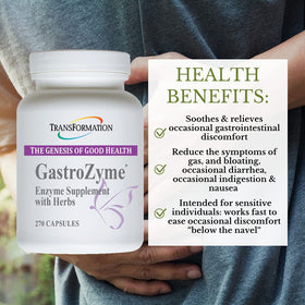 GastroZyme flacon avec étiquette
