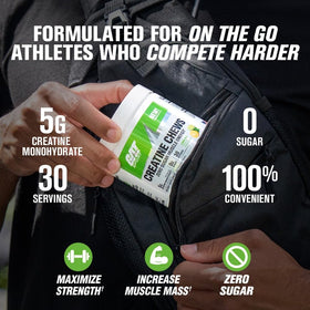 GAT SPORT CREATINE Chews 4 comprimés à mâcher