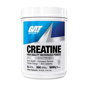 GAT SPORT Créatine Monohydrate 1130g vue avant avec étiquette