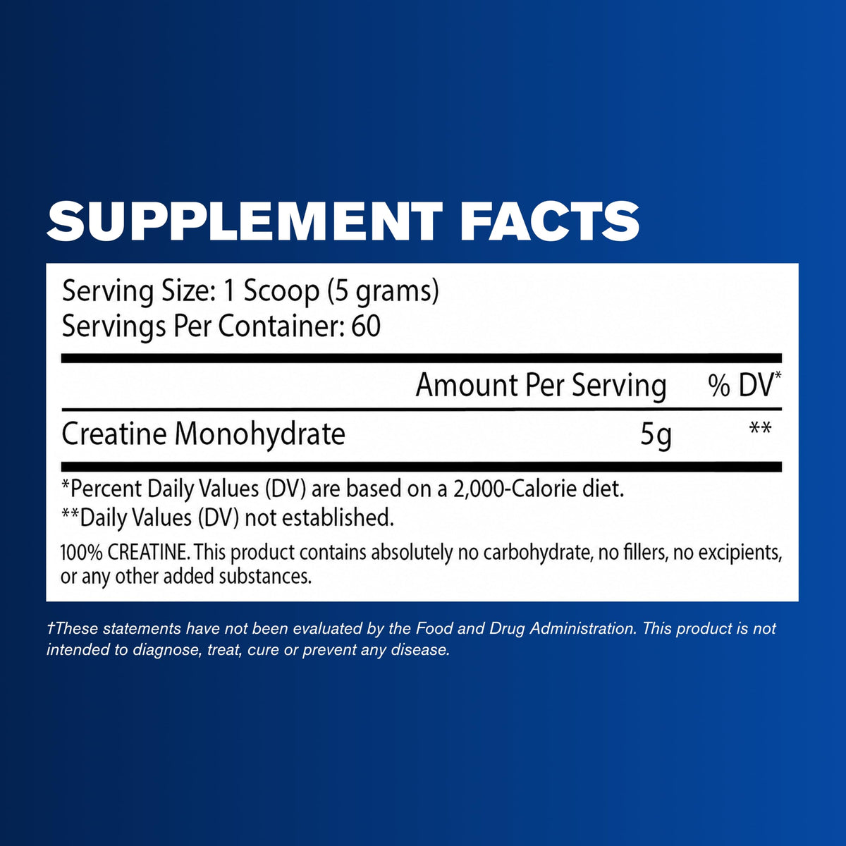 GAT SPORT Créatine Monohydrate 381g étiquette détaillée