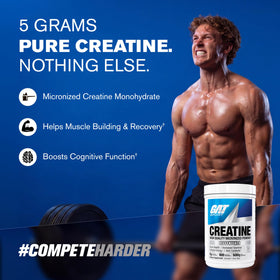 GAT SPORT Créatine Monohydrate 581g avec cuillère doseuse