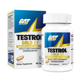 GAT SPORT TESTROL Gold ES 60 comprimés vue de face