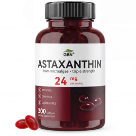 GBN Astaxanthine 24mg 200 gélules sachet avant