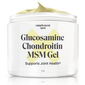 Gel articulaire glucosamine chondroïtine MSM de 200g vue de face avec étiquette