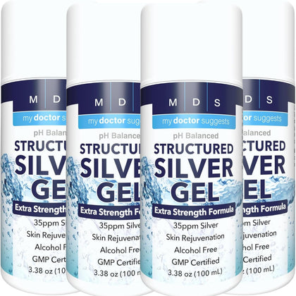 Gel colloïdal argent extra fort 35ppm, vue avant du produit