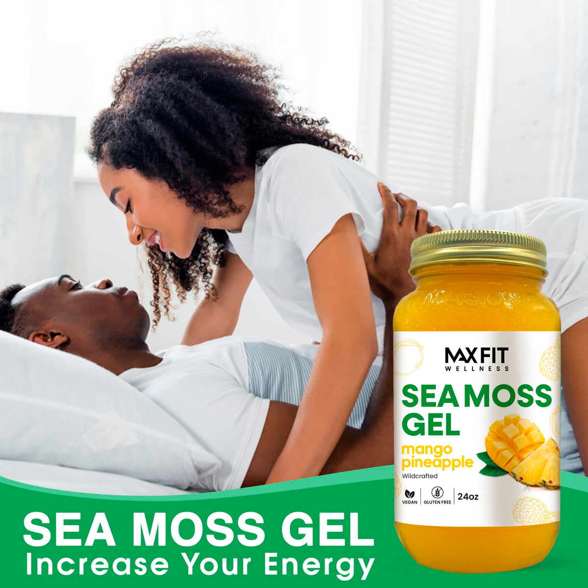 Gel d'Algue Marine MAX FIT avec des ingrédients naturels