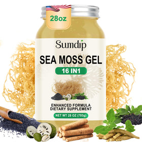 Gel d'Algue Marine SumDIP 16 en 1 28oz vue avant