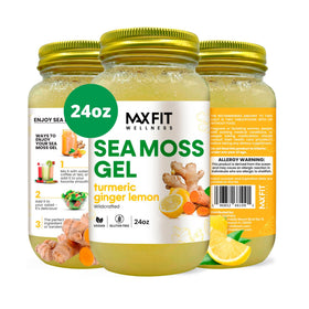 Gel d'Algues Maritimes MAX FIT 24 oz en pot en verre transparent