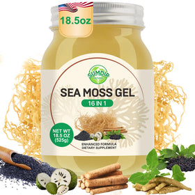 Gel d'algues maritimes SumDIP 16 en 1, 18,5 oz, vue de face