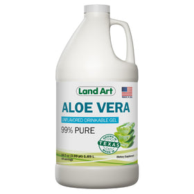 Gel d'Aloe Vera Land Art 1,89 L, vue de face