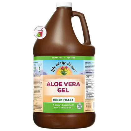 Gel d'aloe vera Lily Of The Desert 128 Fl Oz vue de face