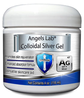 Gel d'Argent Colloïdal Angels Lab 120ml vue avant