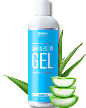 Gel de magnésium Magnum Solace 331g vue avant avec couvercle
