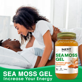 Gel de mousse de mer MAX FIT avec des ingrédients naturels