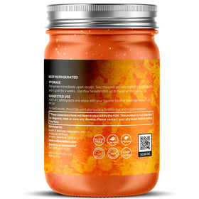 Gel de mousse marine irlandaise WELLNESS LABSRX sur une cuillère