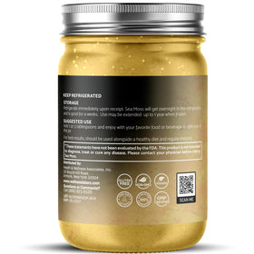 Gel de mousse marine irlandaise WELLNESS LABSRX sur une cuillère
