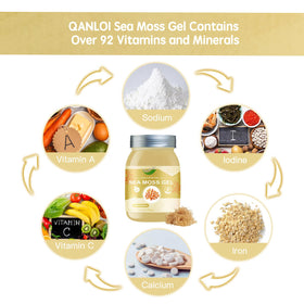 Gel de Mousse Marine QANLOI avec des fruits frais