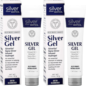 Gel de Silicium Colloïdal 20 PPM American Biotech Labs 1,5 oz vue avant