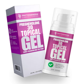 Gel topique de pregnenolone ANDROGENESIS 30 mg vue de face