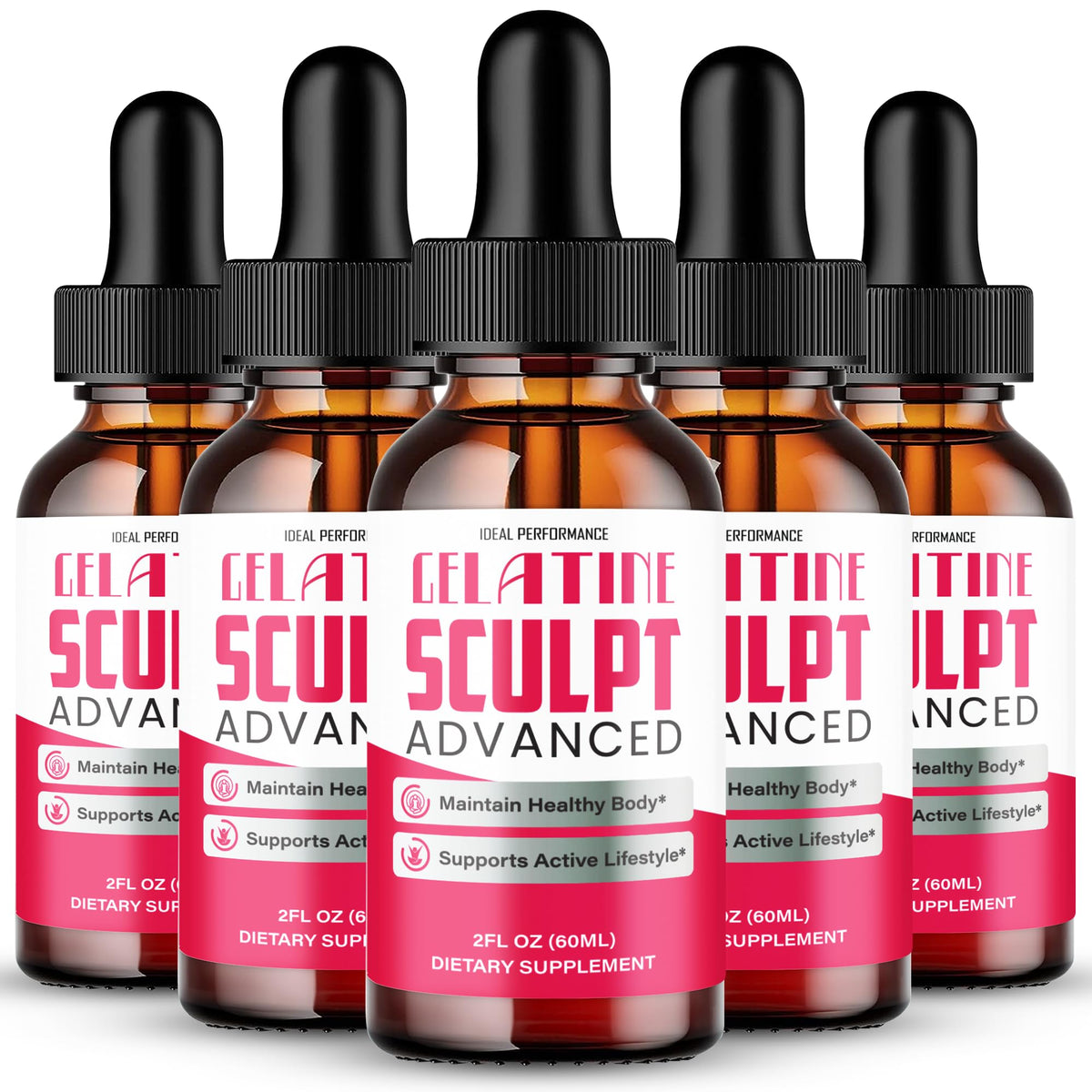 Gelatine Sculpt Drops d'IDEAL PERFORMANCE, flacon avant