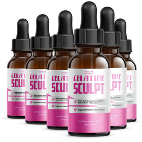 Gelatine Sculpt Nature’s NutriWave complément alimentaire liquide 60 mL vue avant