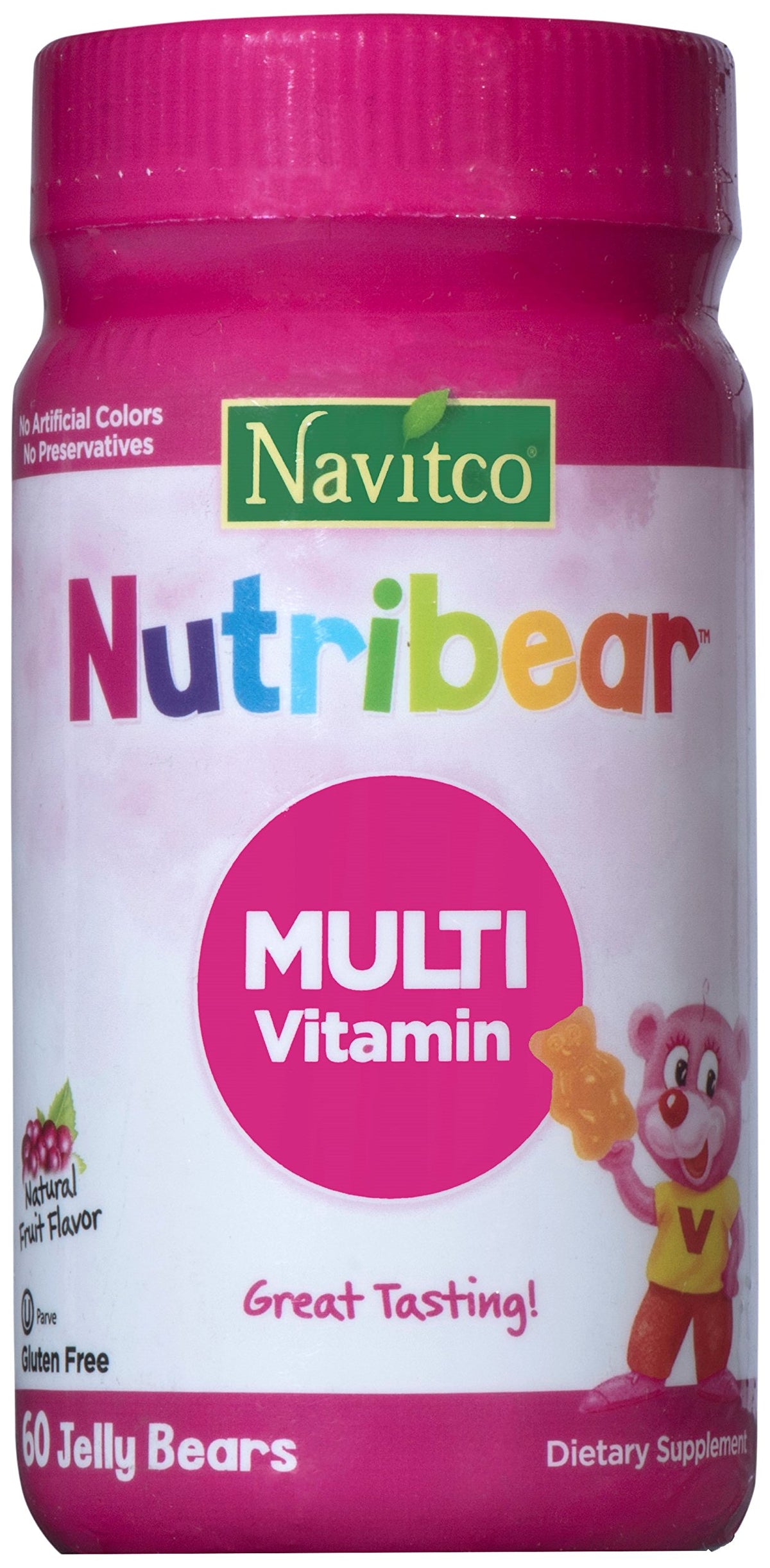 Gelées NutriBear de Navitco, 60 ours gélifiés dans leur emballage